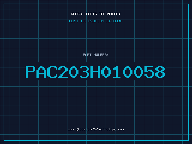 Aviation Part PAC203H010058