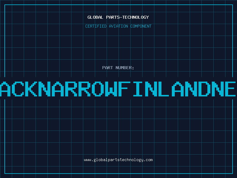 Aviation Part PACKNARROWFINLANDNEW