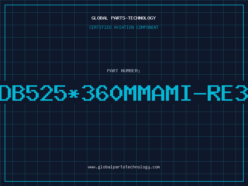 Aviation Part PADB525*360MMAMI-RE31P