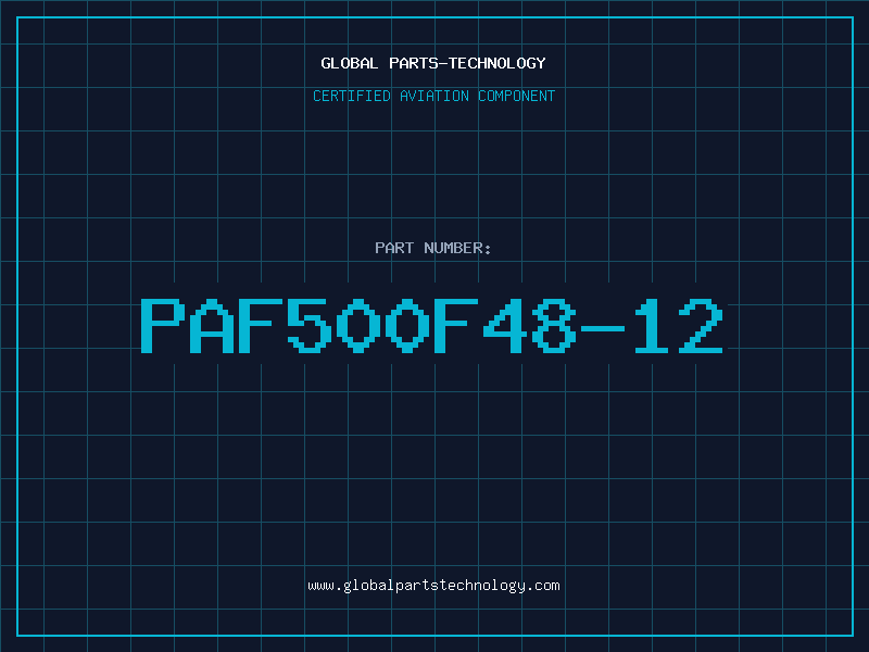 Aviation Part PAF500F48-12
