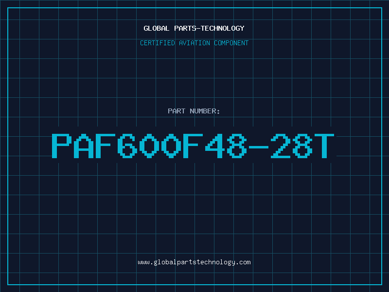 Aviation Part PAF600F48-28T