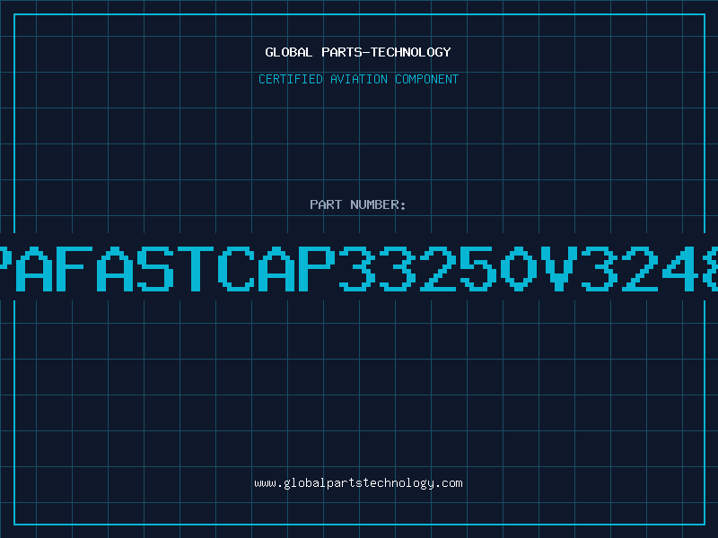 Aviation Part PAFASTCAP33250V3248