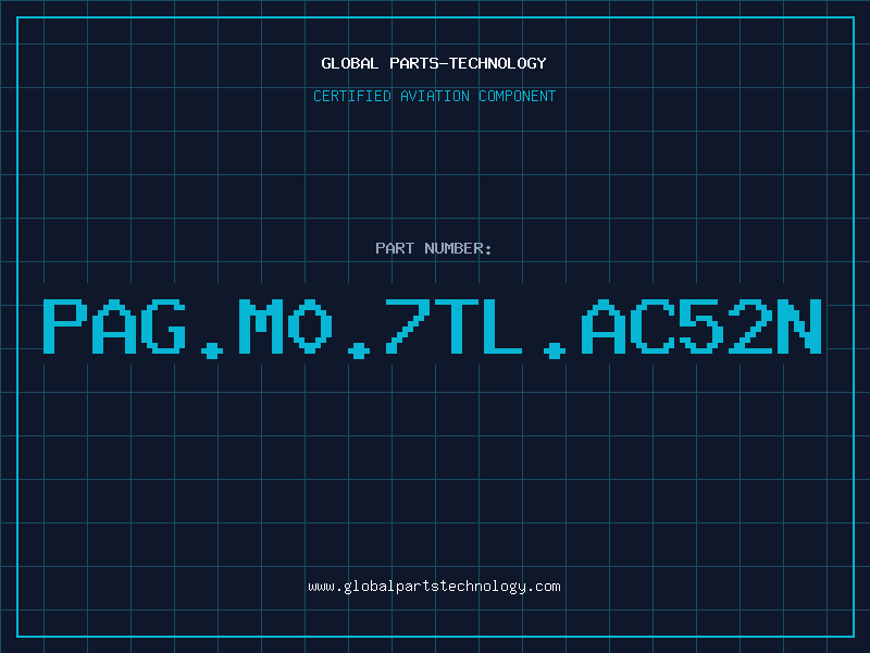 Aviation Part PAG.M0.7TL.AC52N