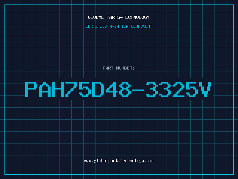 Aviation Part PAH75D48-3325V