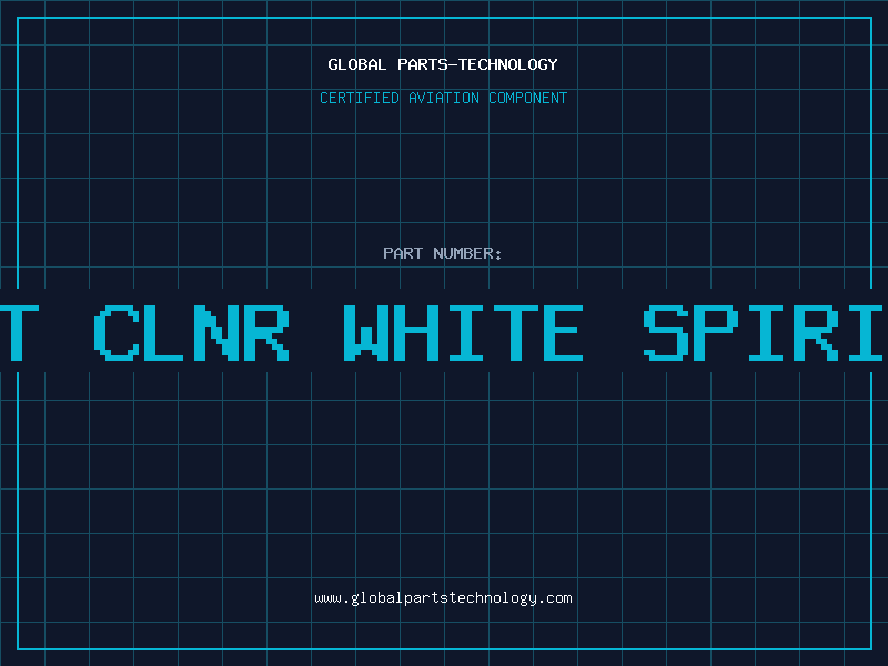 Aviation Part PAINT CLNR WHITE SPIRIT 2L