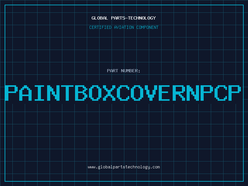 Aviation Part PAINTBOXCOVERNPCP