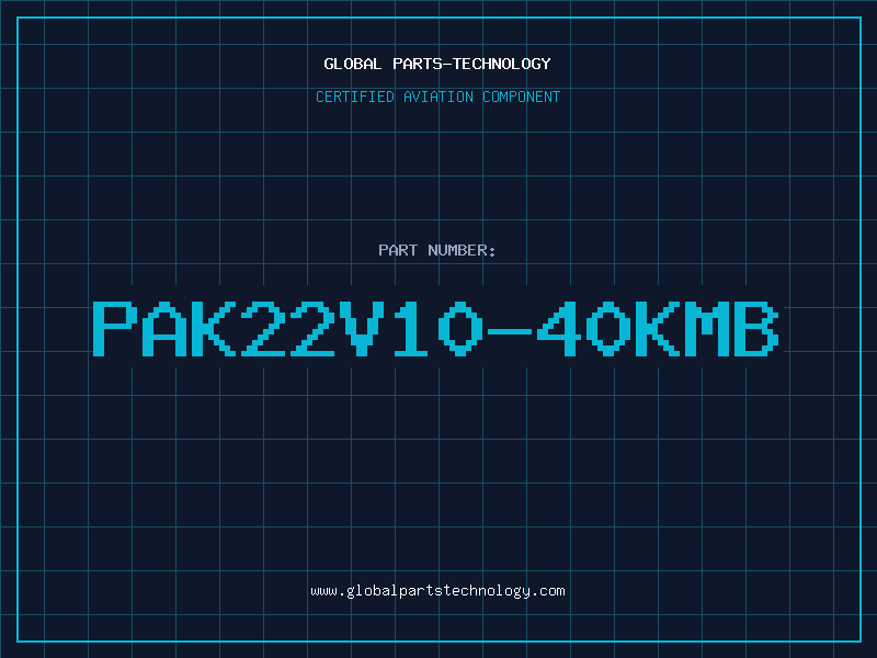 Aviation Part PAK22V10-40KMB
