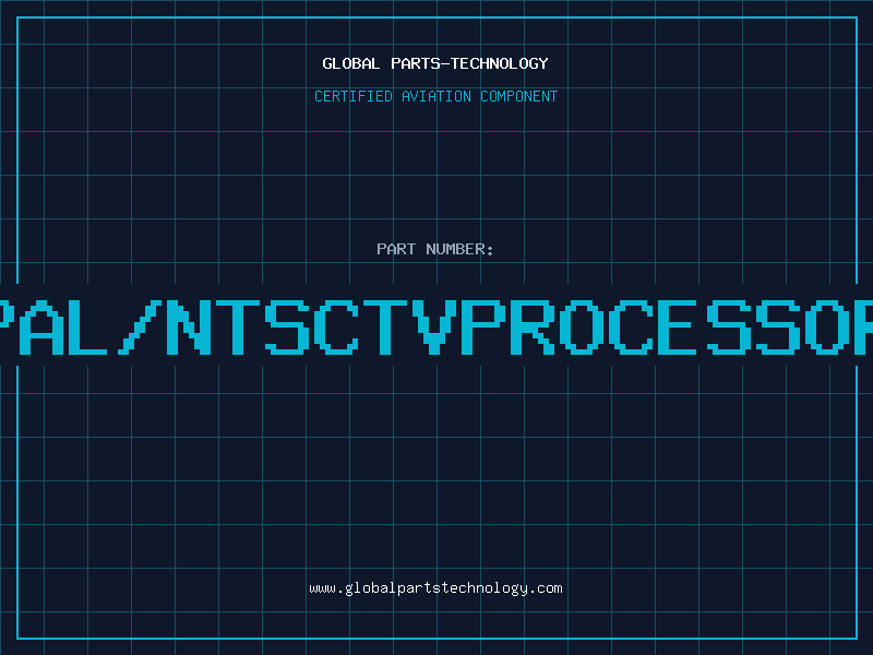 Aviation Part PAL/NTSCTVprocessor