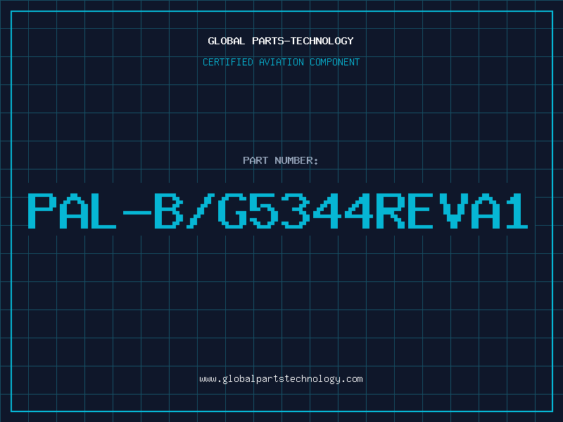 Aviation Part PAL-B/G5344REVA1