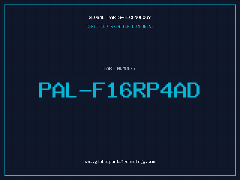 Aviation Part PAL-F16RP4AD