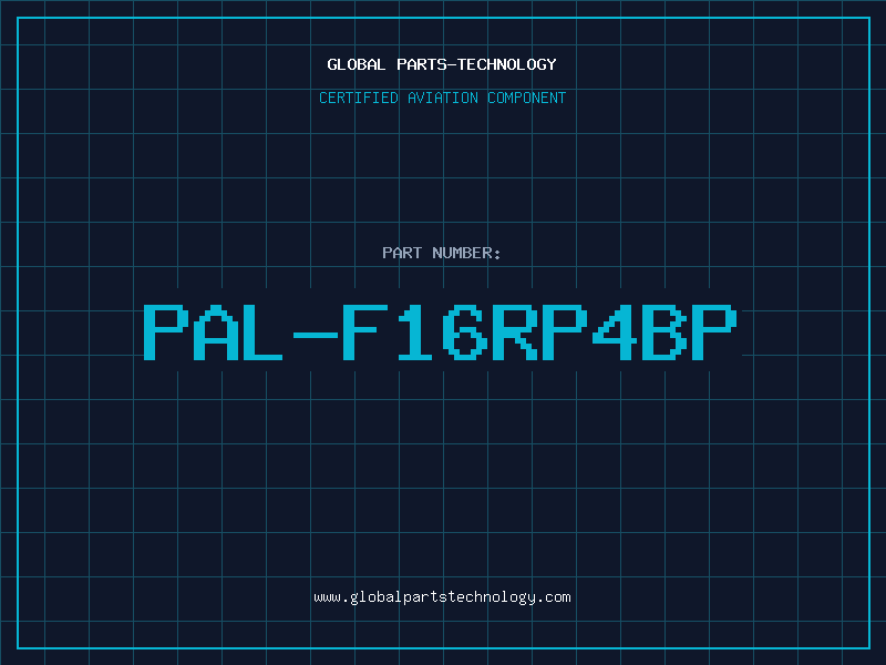 Aviation Part PAL-F16RP4BP