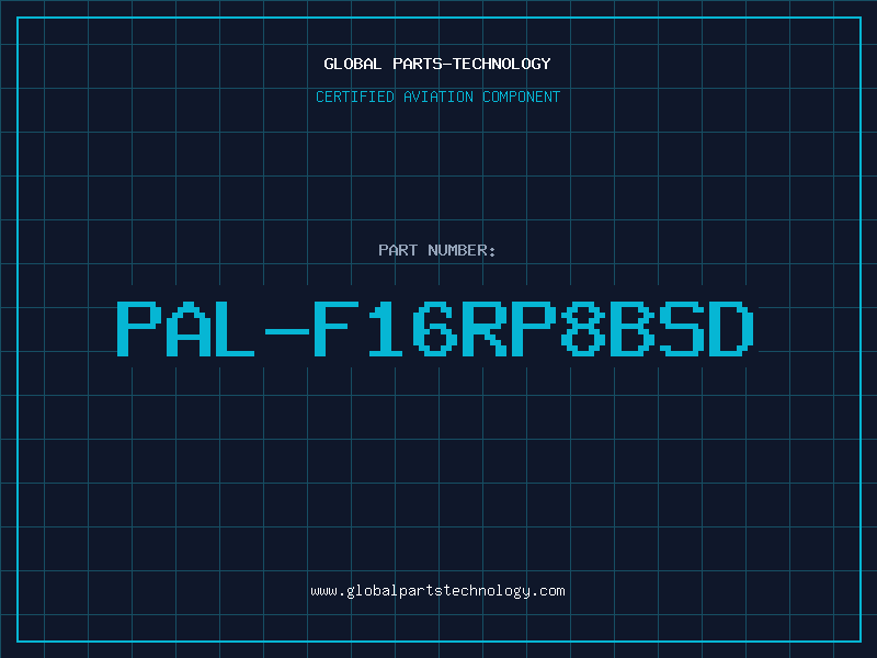 Aviation Part PAL-F16RP8BSD