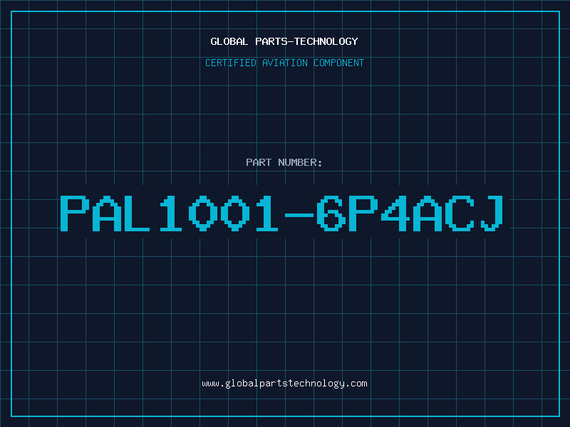 Aviation Part PAL1001-6P4ACJ