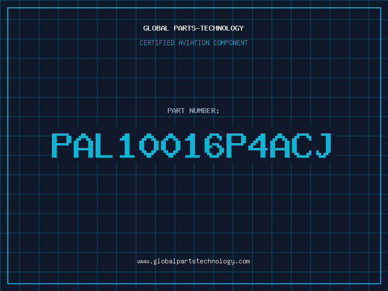 Aviation Part PAL10016P4ACJ