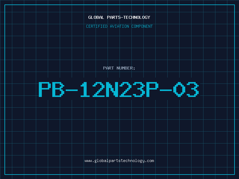 Aviation Part PB-12N23P-03