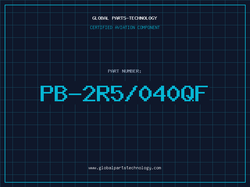 Aviation Part PB-2R5/040QF