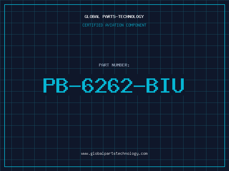 Aviation Part PB-6262-BIU