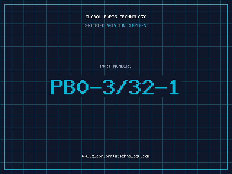 Aviation Part PB0-3/32-1