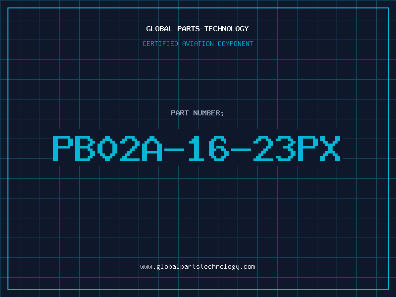 Aviation Part PB02A-16-23PX