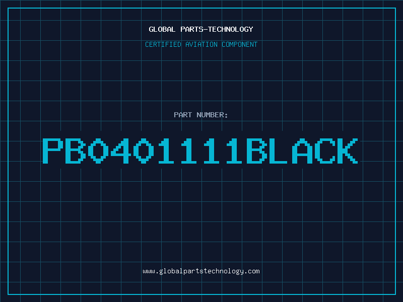 Aviation Part PB0401111BLACK