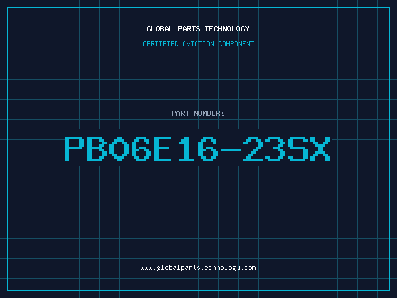 Aviation Part PB06E16-23SX
