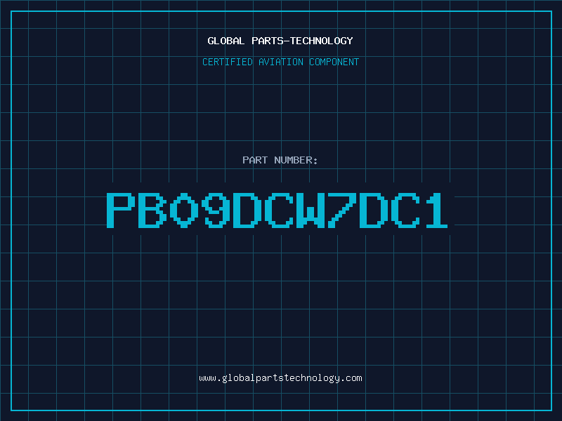 Aviation Part PB09DCW7DC1