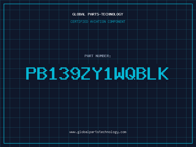 Aviation Part PB139ZY1WQBLK