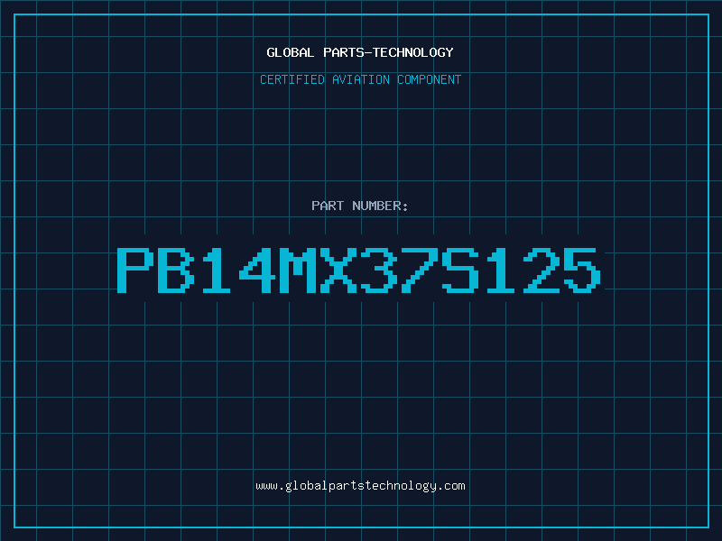 Aviation Part PB14MX37S125