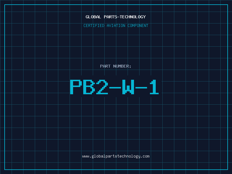 Aviation Part PB2-W-1