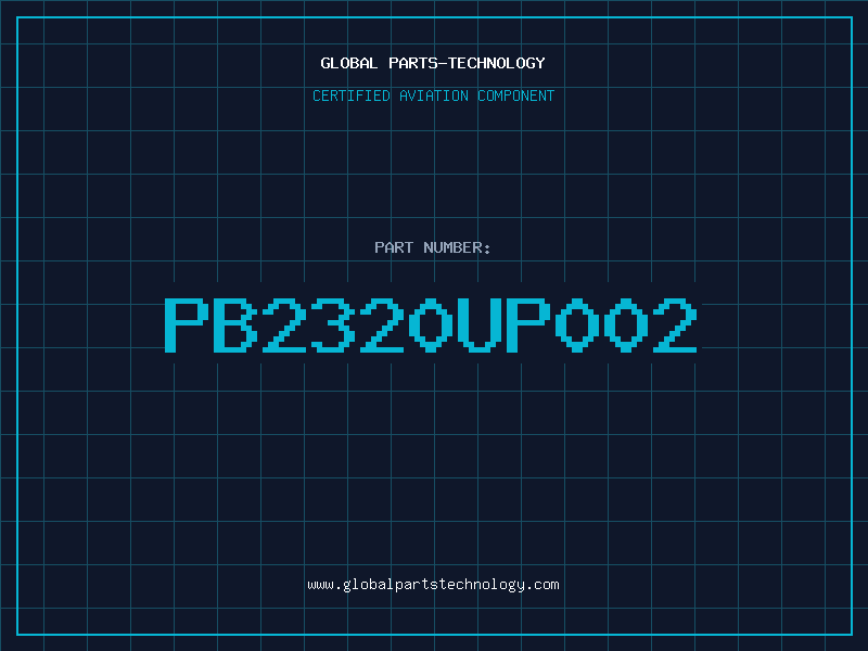 Aviation Part PB2320UP002