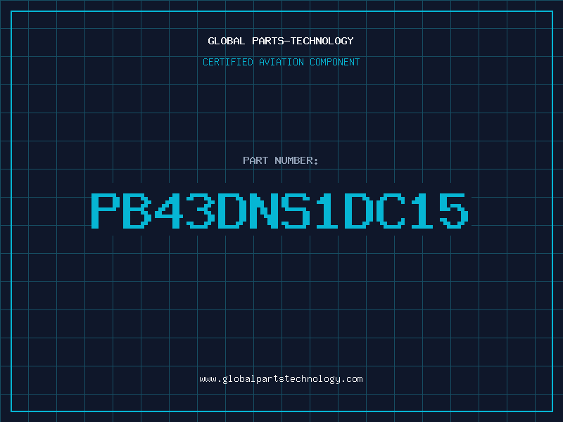 Aviation Part PB43DNS1DC15