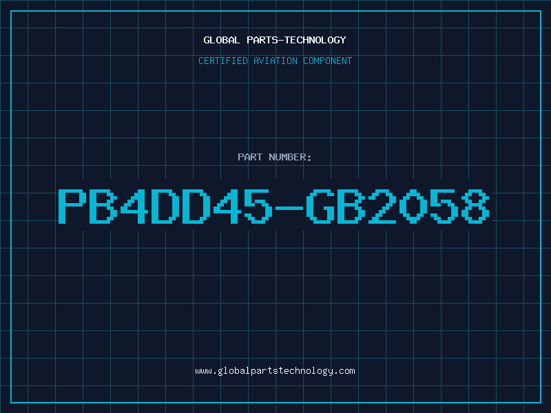 Aviation Part PB4DD45-GB2058