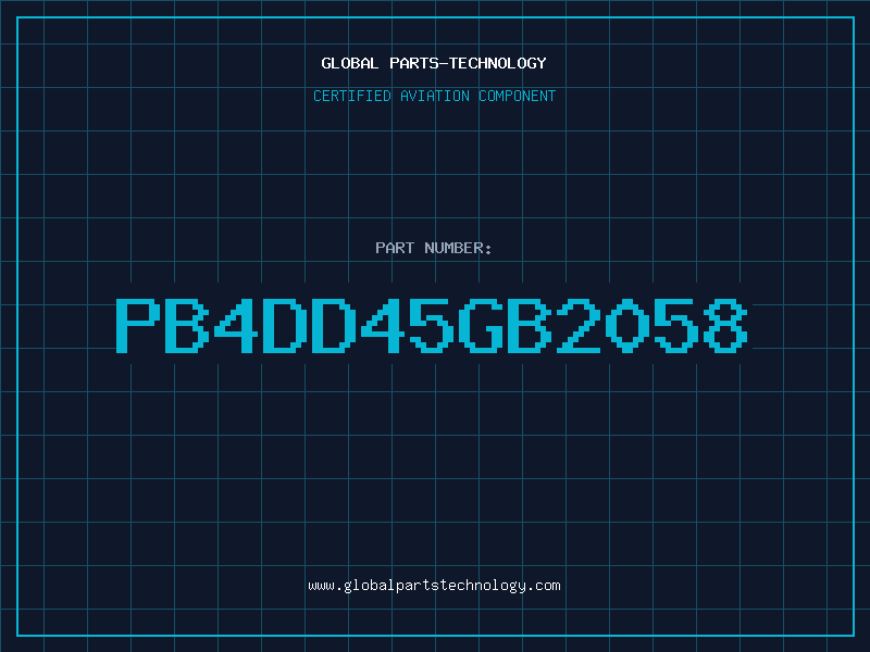Aviation Part PB4DD45GB2058