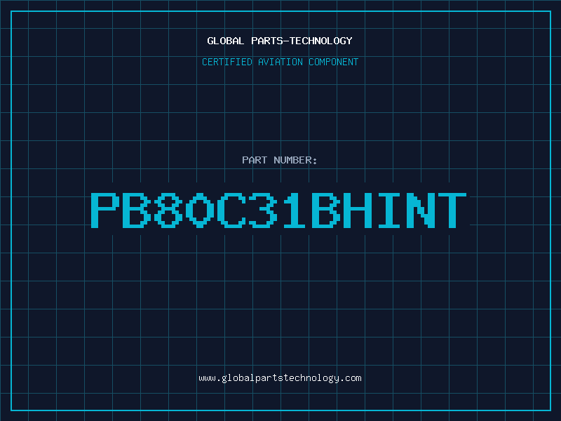 Aviation Part PB80C31BHINT