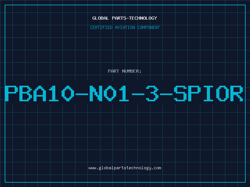 Aviation Part PBA10-N01-3-SPIOR