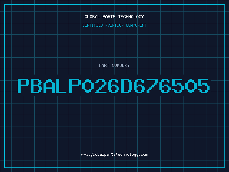 Aviation Part PBALP026D676505