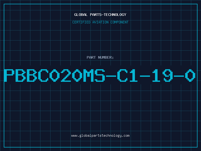 Aviation Part PBBC020MS-C1-19-0