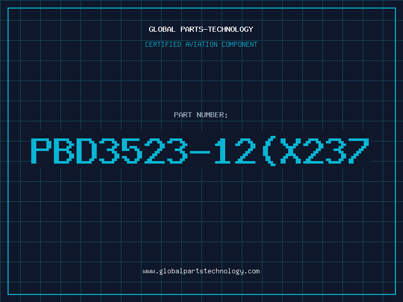 Aviation Part PBD3523-12(X237