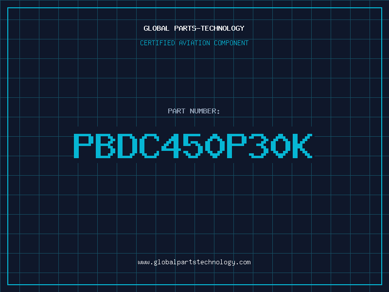 Aviation Part PBDC450P30K