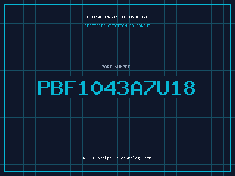 Aviation Part PBF1043A7U18