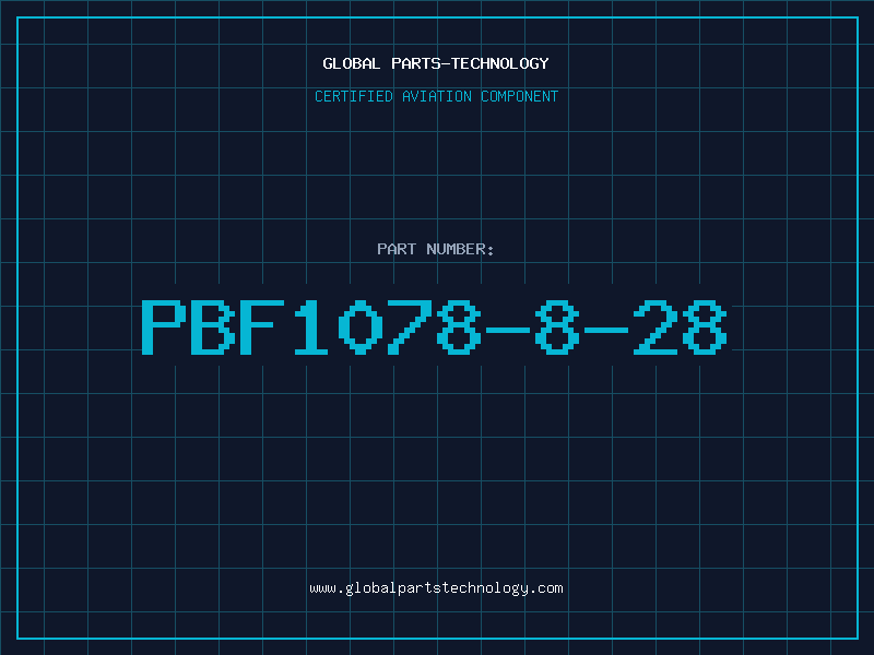Aviation Part PBF1078-8-28