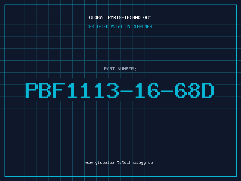 Aviation Part PBF1113-16-68D