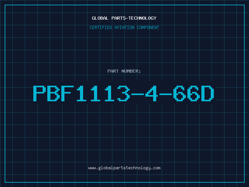 Aviation Part PBF1113-4-66D