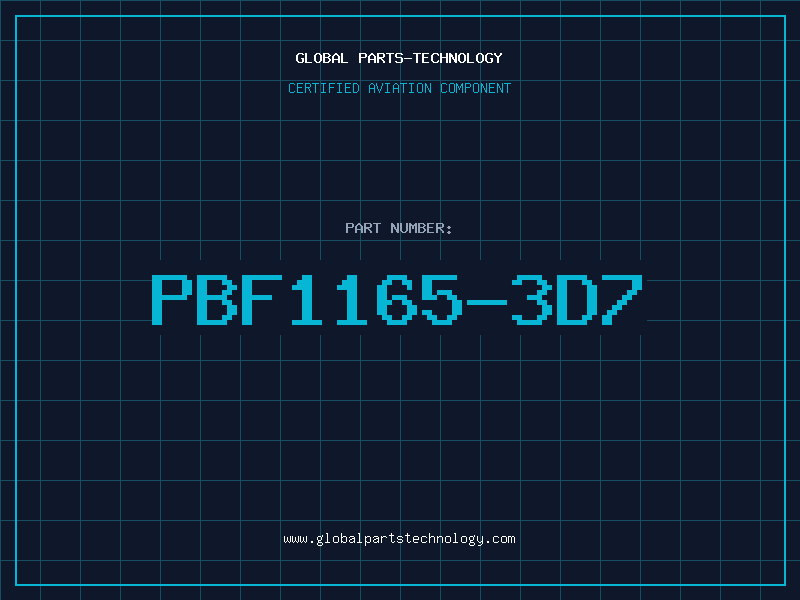 Aviation Part PBF1165-3D7