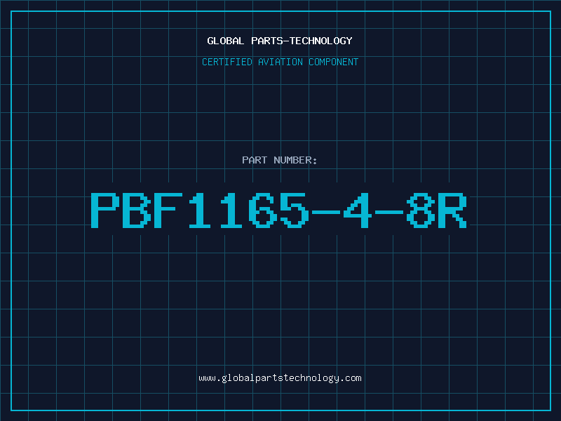 Aviation Part PBF1165-4-8R