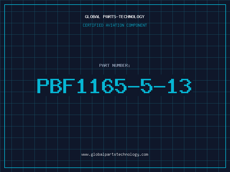 Aviation Part PBF1165-5-13