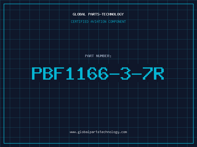 Aviation Part PBF1166-3-7R