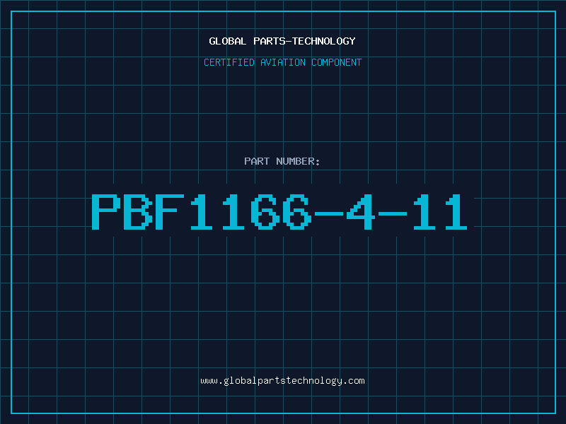 Aviation Part PBF1166-4-11