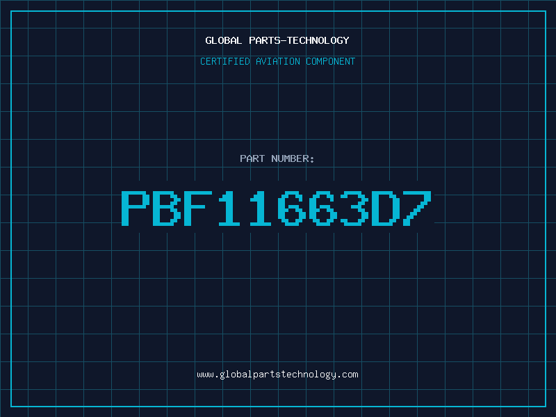 Aviation Part PBF11663D7