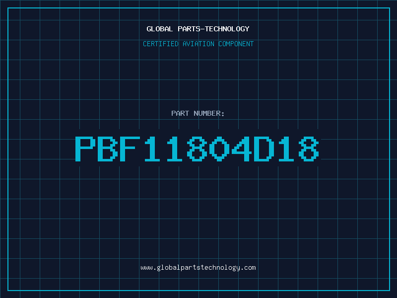 Aviation Part PBF11804D18
